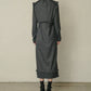 Jersey Shirt Dress w/Frilled Details