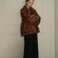 Jersey Shirt Dress w/Frilled Details