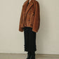 Jersey Shirt Dress w/Frilled Details