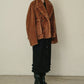 Jersey Shirt Dress w/Frilled Details