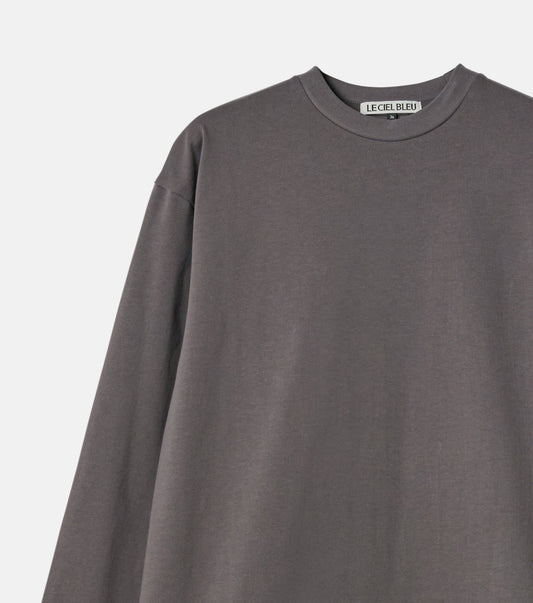 Jersey Dress w/Feather Hem