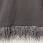 Jersey Dress w/Feather Hem