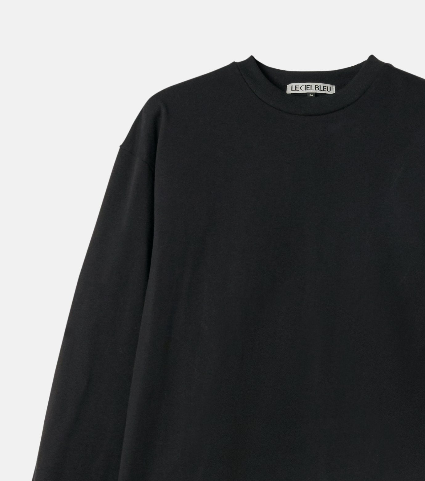 Jersey Dress w/Feather Hem