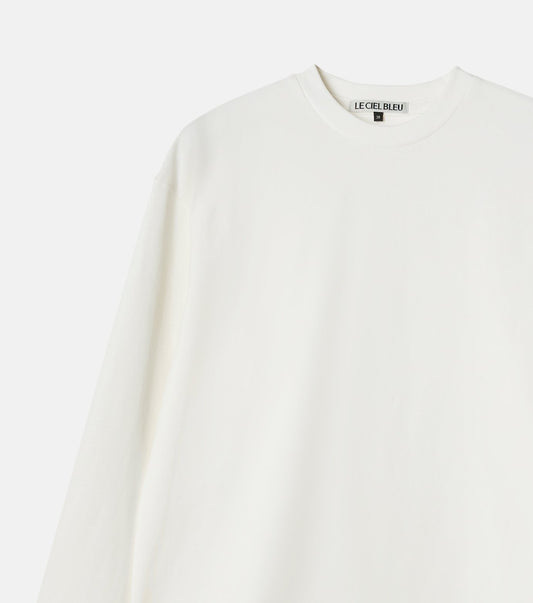 Jersey Dress w/Feather Hem