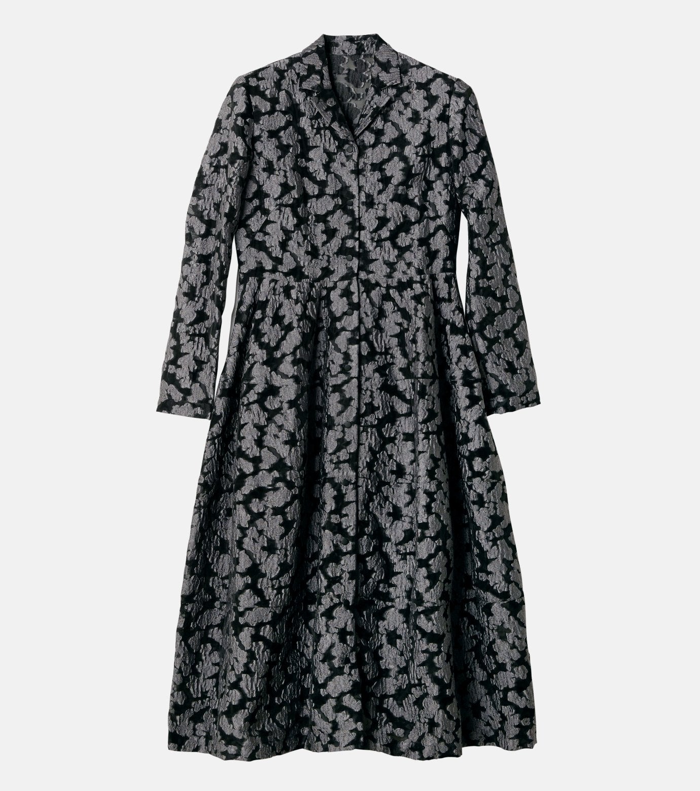 Classic Sheer Jacquard Dress