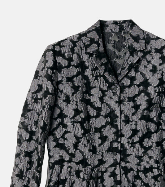 Classic Sheer Jacquard Dress