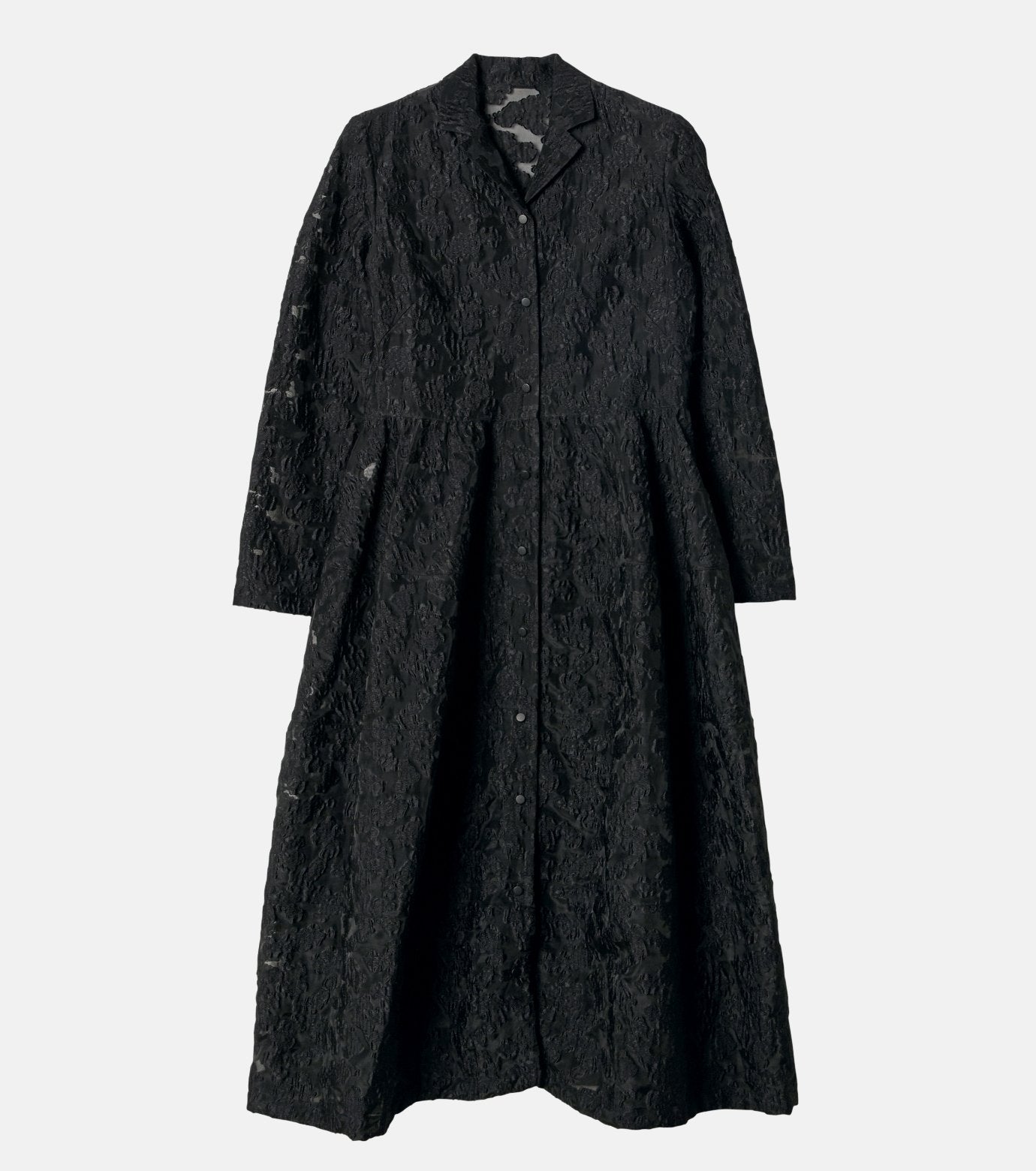 Classic Sheer Jacquard Dress