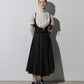 Taffeta Midi Skirt