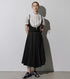 Taffeta Midi Skirt