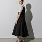 Taffeta Midi Skirt