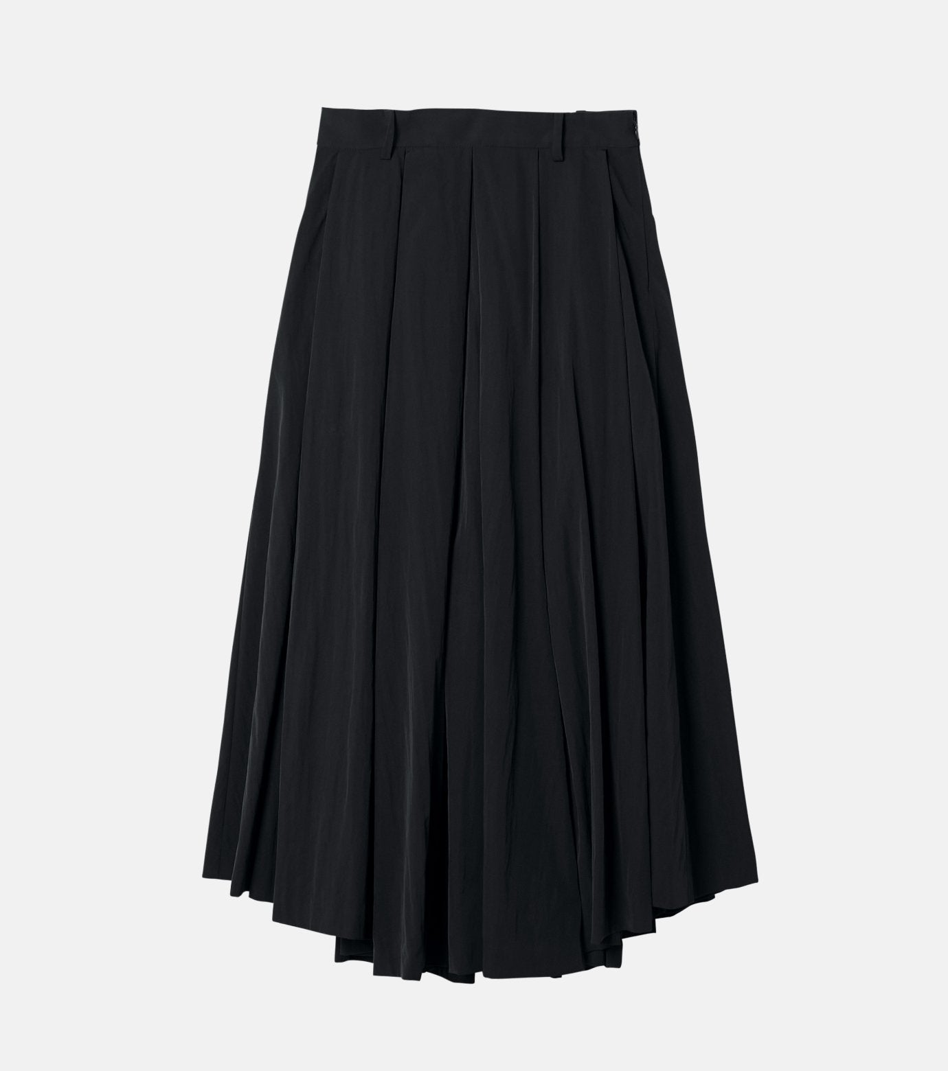 Taffeta Midi Skirt