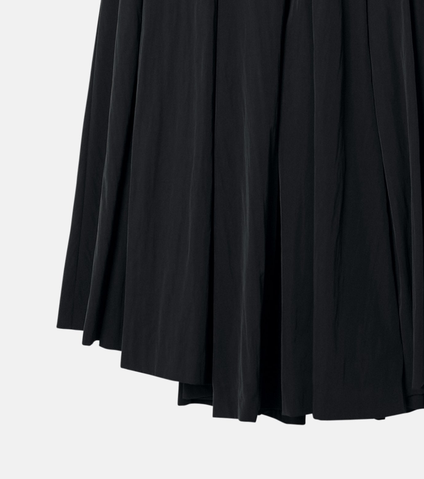 Taffeta Midi Skirt