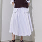 Taffeta Midi Skirt