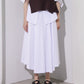 Taffeta Midi Skirt