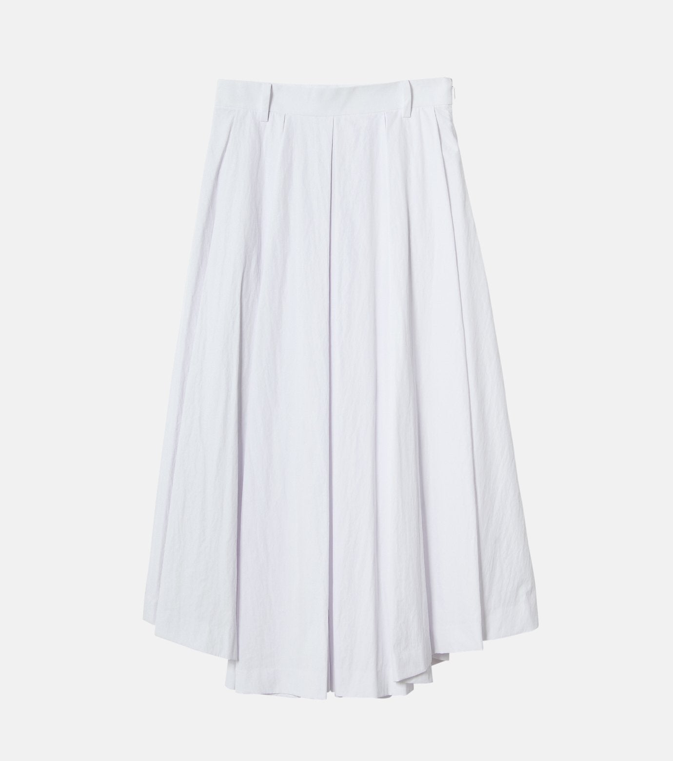 Taffeta Midi Skirt