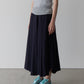 Taffeta Midi Skirt