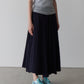 Taffeta Midi Skirt