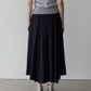 Taffeta Midi Skirt