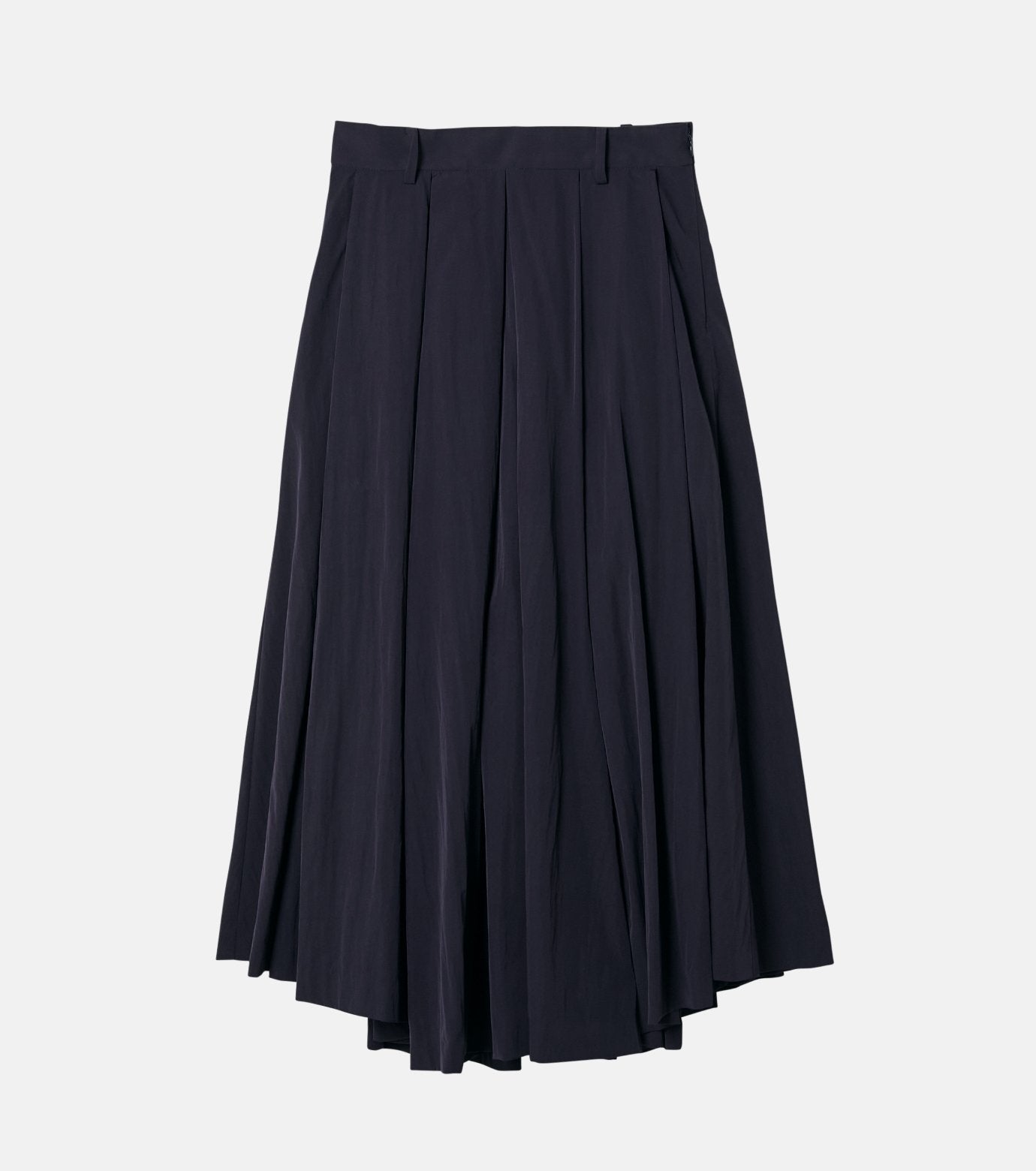 Taffeta Midi Skirt