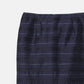 Jacquard Sheer Stripe Pencil Skirt