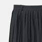Pleated Skirt w/Multi-Striped Print