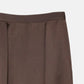 Tucked Satin Maxi Skirt