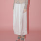 Tucked Satin Maxi Skirt