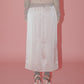 Tucked Satin Maxi Skirt