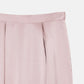 Tucked Satin Maxi Skirt