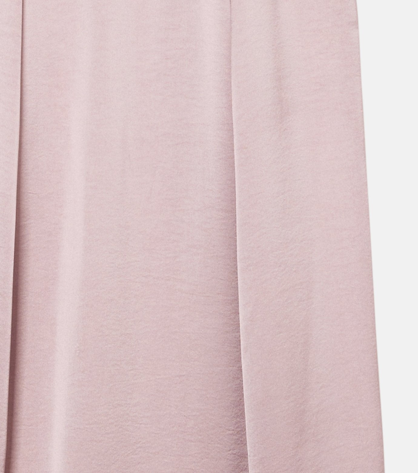 Tucked Satin Maxi Skirt
