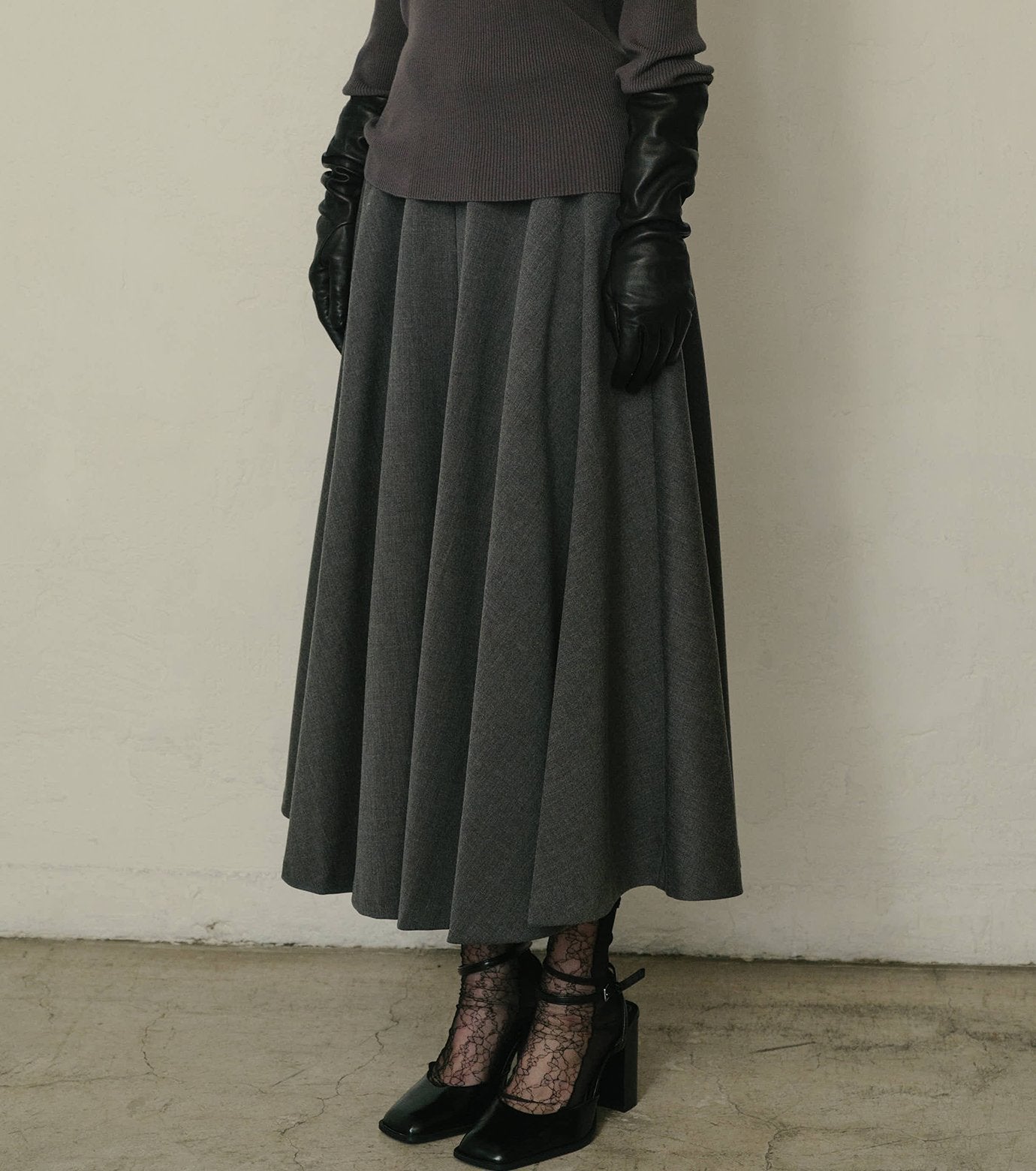 Structured Circle Skirt