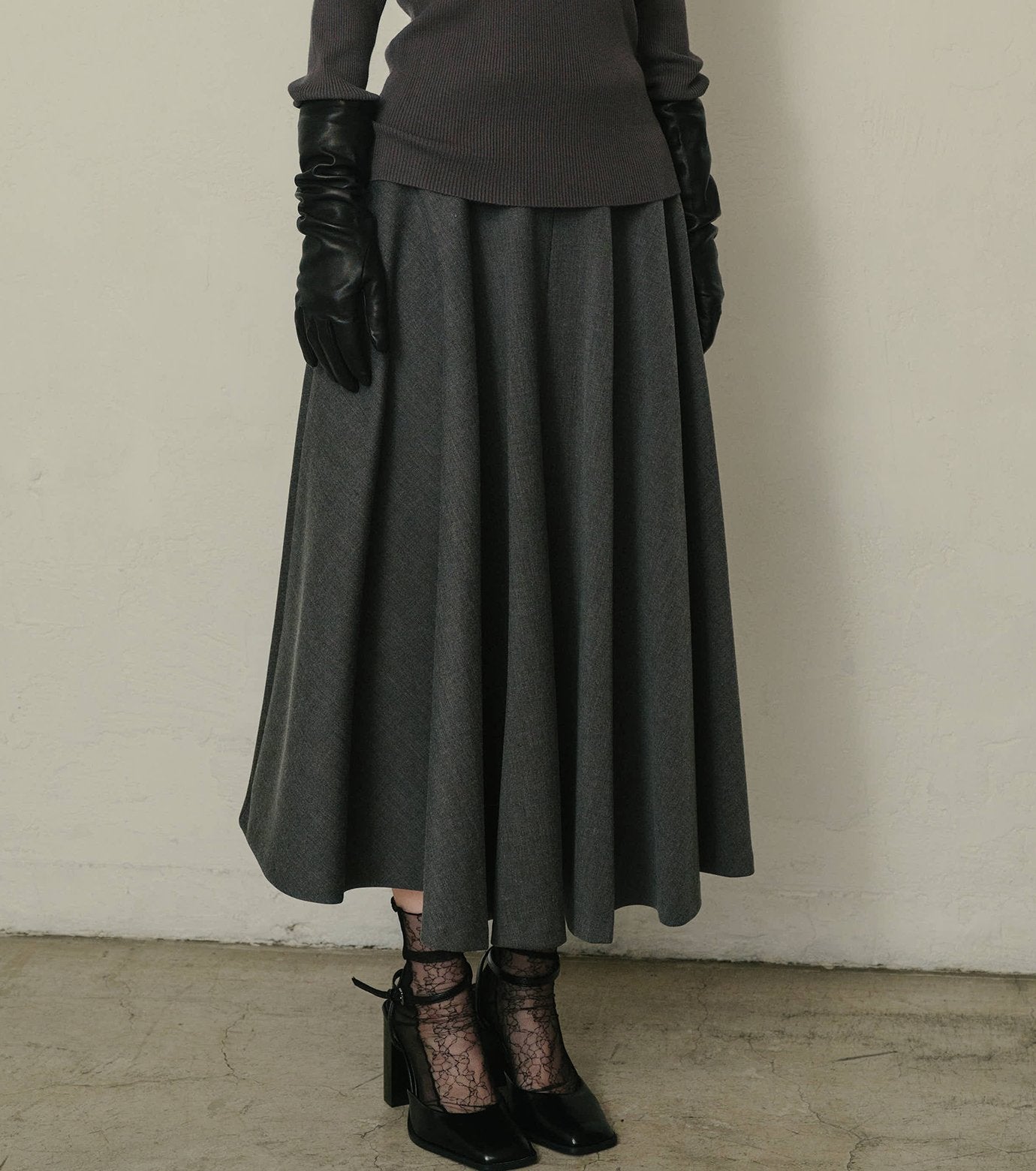 Structured Circle Skirt