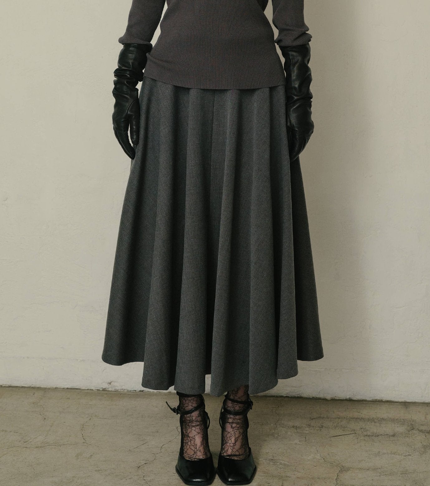 Structured Circle Skirt