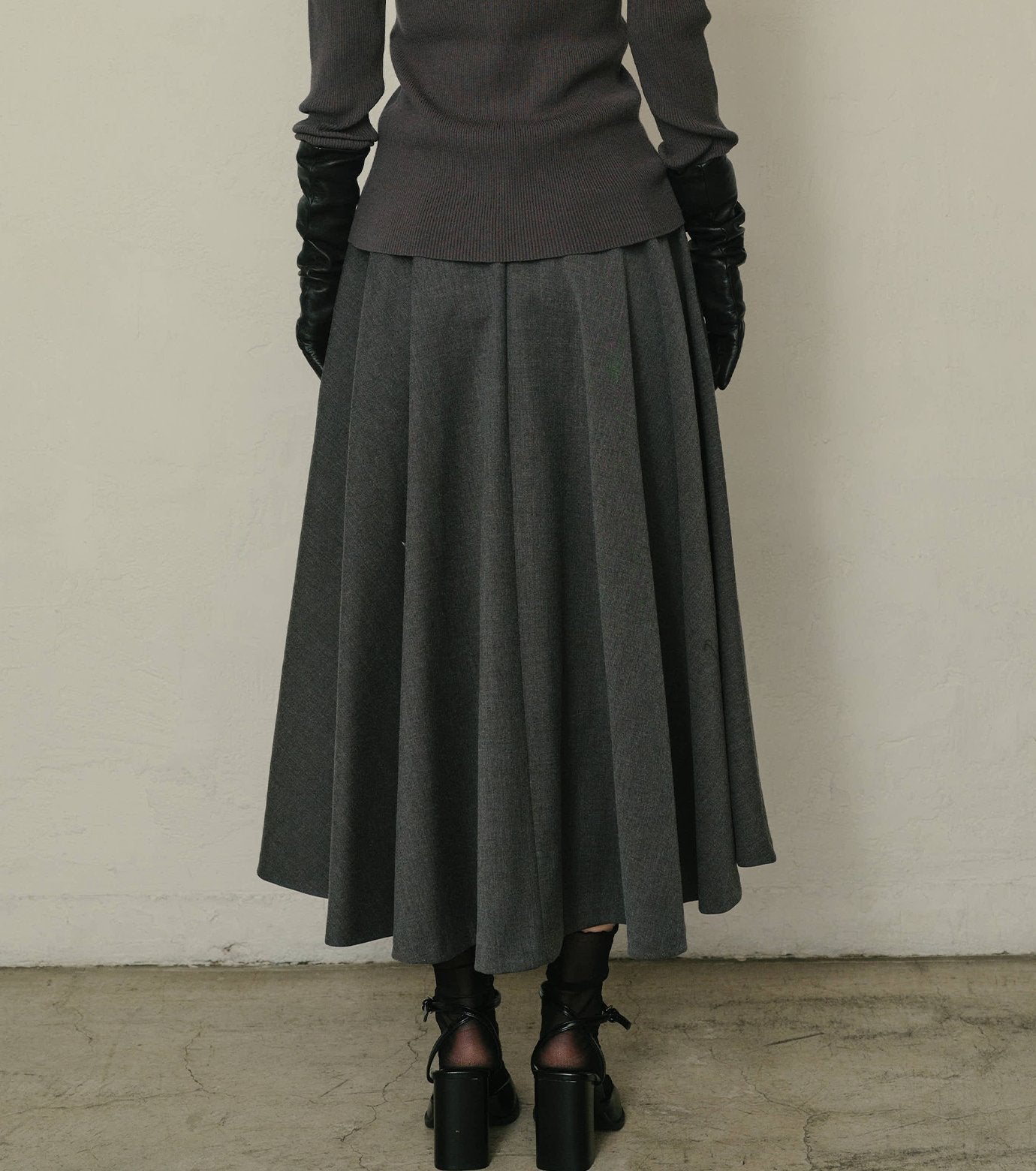 Structured Circle Skirt