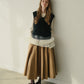 Structured Circle Skirt