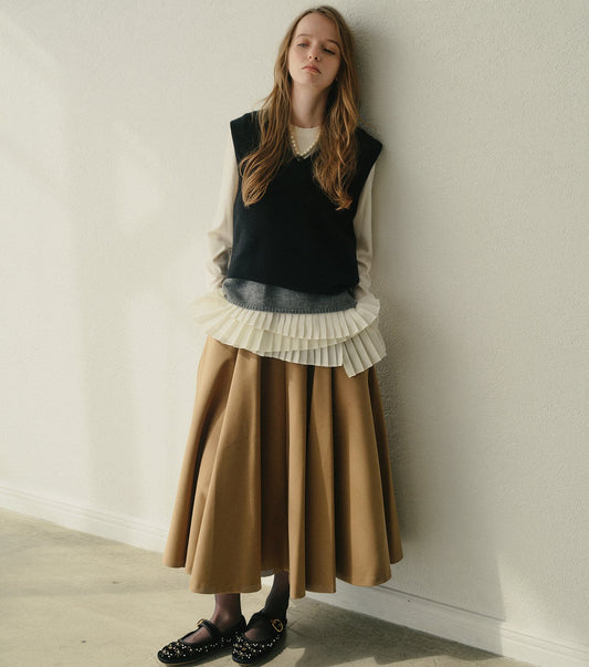 Structured Circle Skirt