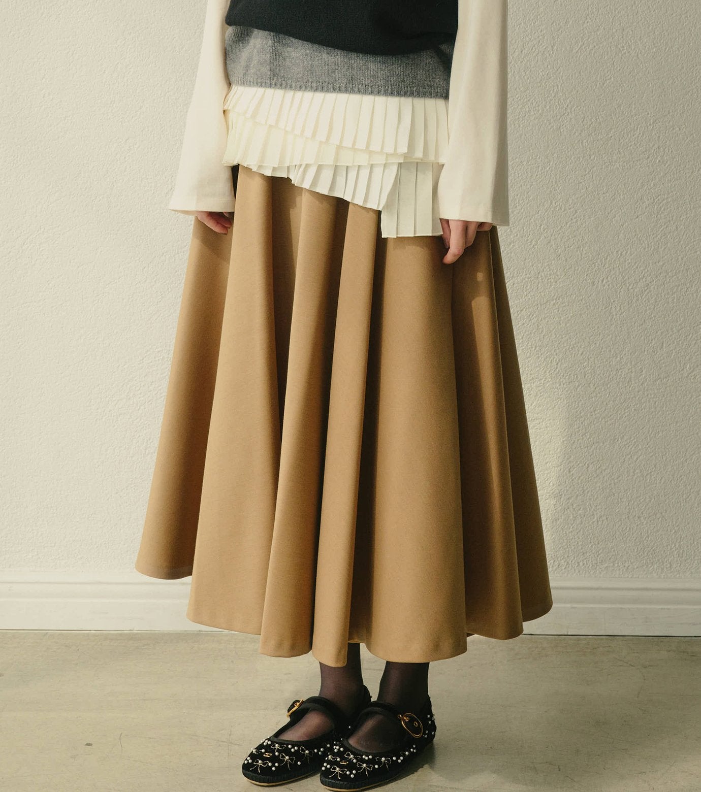 Structured Circle Skirt