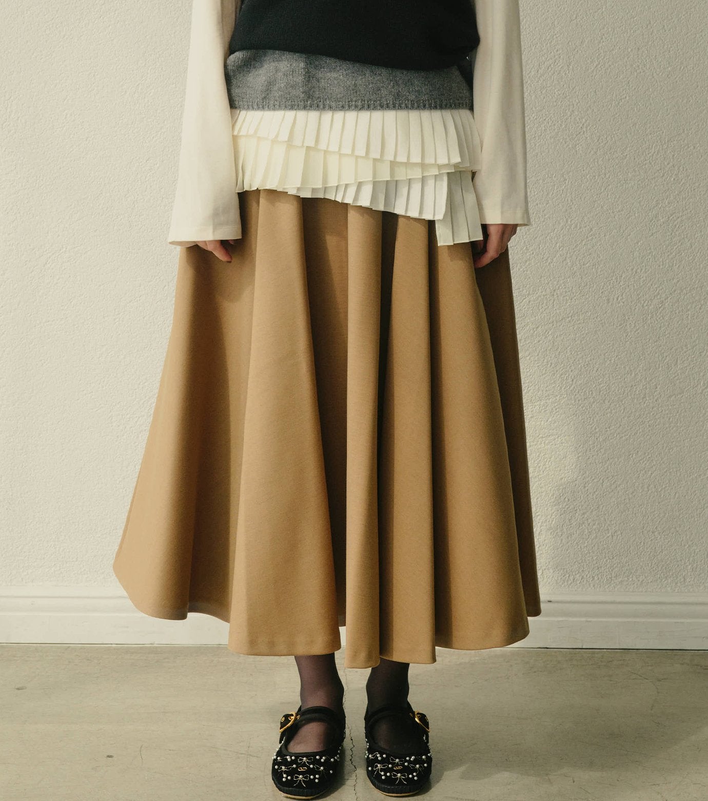Structured Circle Skirt