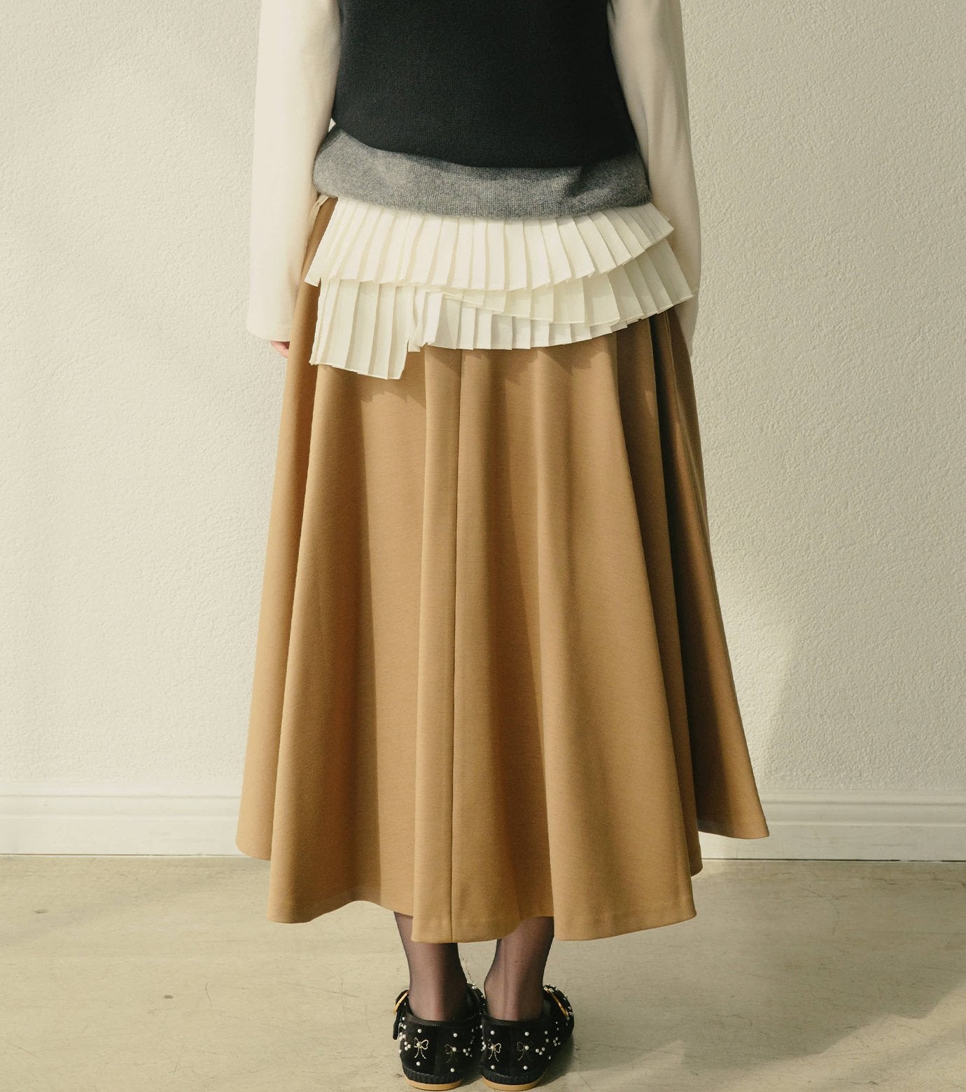 Structured Circle Skirt