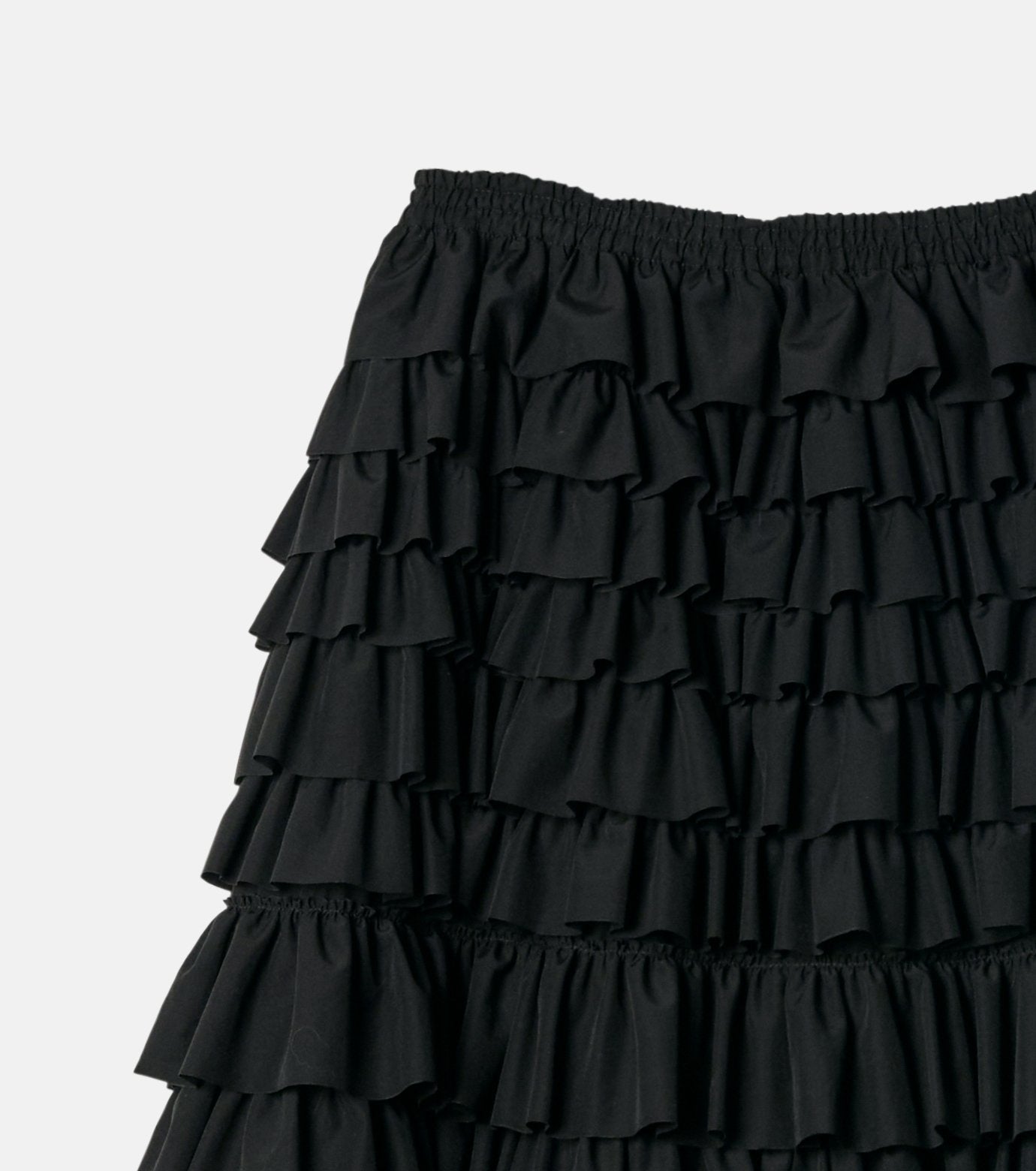 Ruffle Midi Skirt