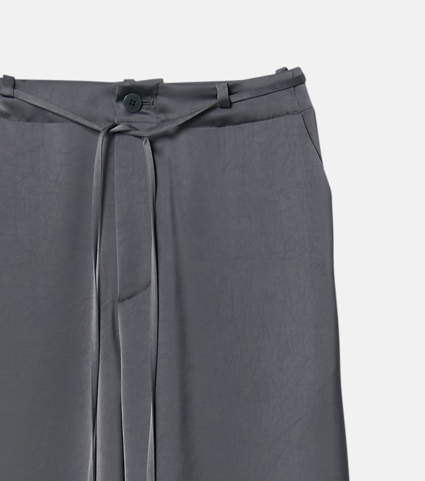 Satin Relax Fit Pants