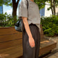 Satin Relax Fit Pants