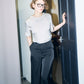 Satin Relax Fit Pants