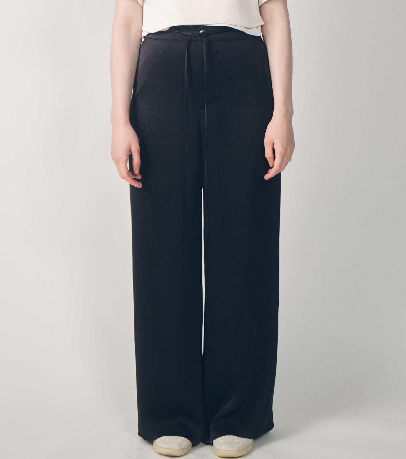 Satin Relax Fit Pants