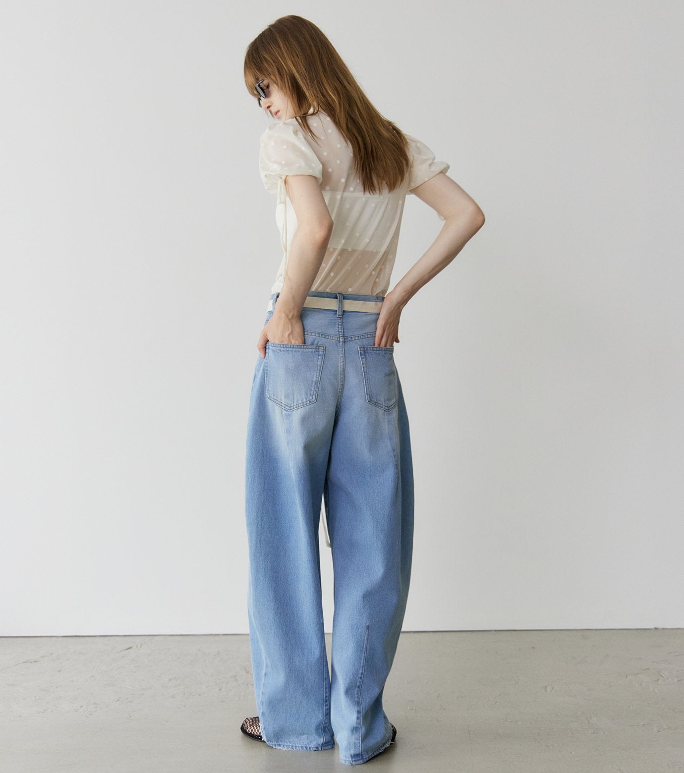 Barrel Leg Jeans