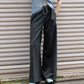 Relaxed Fit Trousers w/Wide Belt