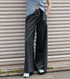 Relaxed Fit Trousers w/Wide Belt