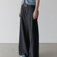 Relaxed Fit Trousers w/Wide Belt