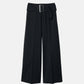 Relaxed Fit Trousers w/Wide Belt