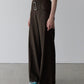 Relaxed Fit Trousers w/Wide Belt